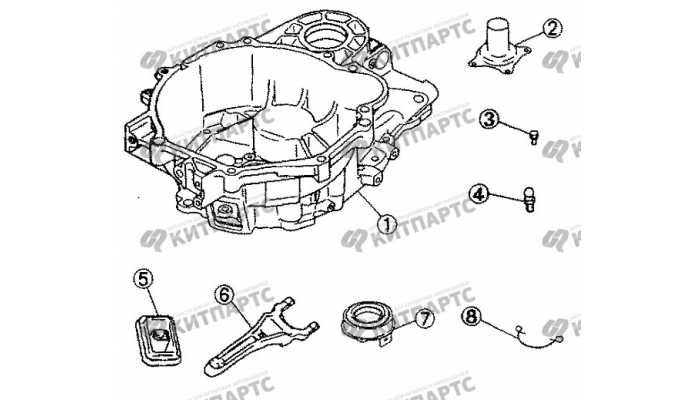 Картер сцепления BYD F3 (F3R)